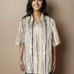 Elegant Striped Casual Shirt