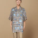 Floral Casual Oversized Shirt